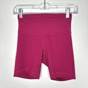 Lululemon Align High-Rise Short Womens 4 Pink Magenta Running Gym Yoga Walking